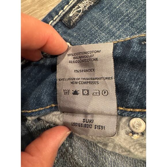 Silver Jeans Co Suki Western Glove Wear Women's Size W25/L32 - Picture 6 of 9